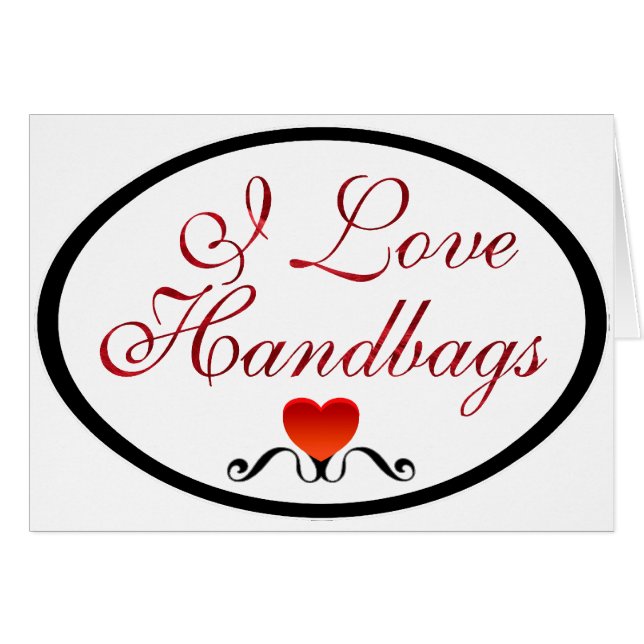 I Liebe-Handtaschen (Vorderseite (Horizontal))