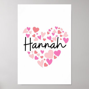 I Liebe Hannah Poster