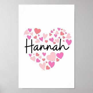 I Liebe Hannah Poster