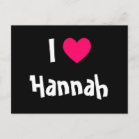 I Liebe Hannah