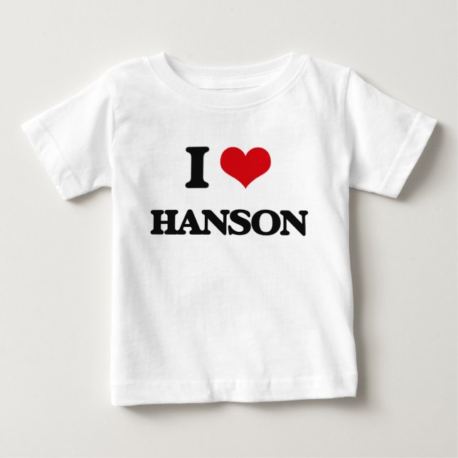 I Liebe Hanson Baby T-shirt (Vorderseite)