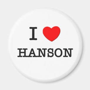 I Liebe Hanson Magnet