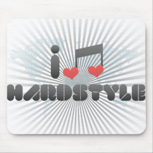I Liebe Hardstyle Mousepad