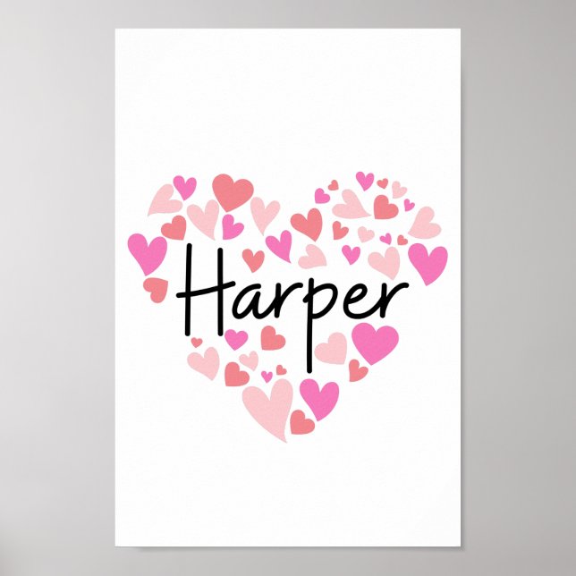 I Liebe Harper Poster (Vorne)