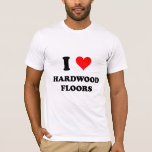 I Liebe-Hartholz-Böden T-Shirt