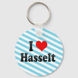 I Liebe Hasselt, Belgien Schlüsselanhänger