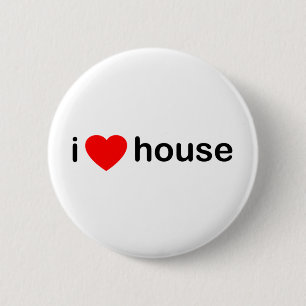 I Liebe-Haus Button