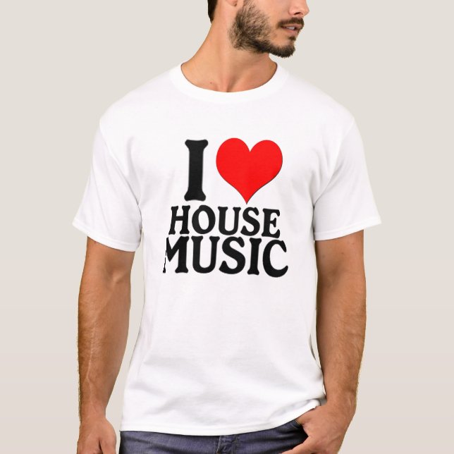 I LIEBE-HAUS-MUSIK T-Shirt (Vorderseite)