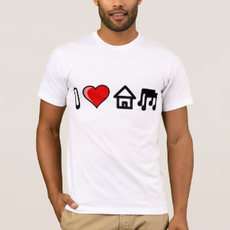 I LIEBE-HAUS-MUSIK T-Shirt