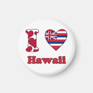 I Liebe Hawaii Magnet