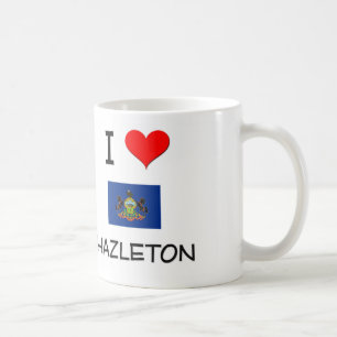 I Liebe Hazleton Pennsylvania Kaffeetasse
