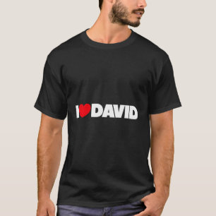 I Liebe Heart David T-Shirt