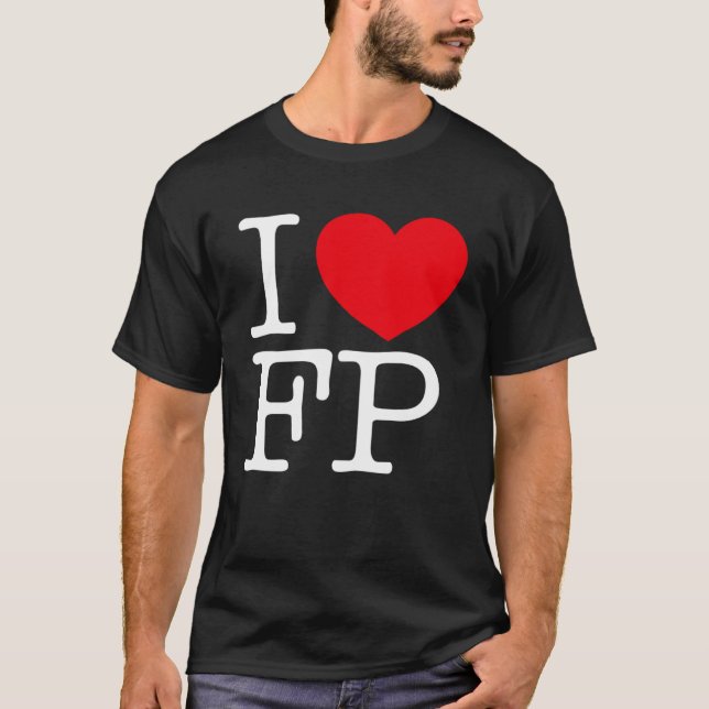 I Liebe Heart FP T-Shirt (Vorderseite)