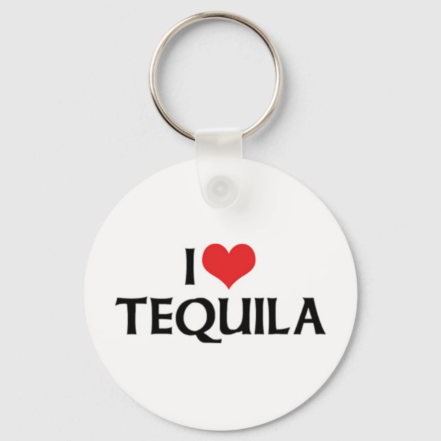 I Liebe Heart Tequila Schlüsselanhänger (Vorderseite)