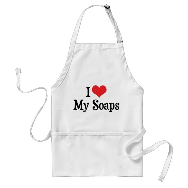 I Liebe Hebe My Soaps - Soap Opera Lover Schürze (Vorne)