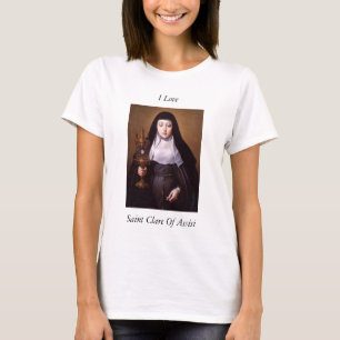 I Liebe Heiliger Assisi T-Shirt