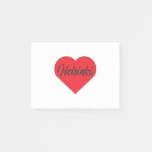 I Liebe Helsinki - Finnland Post-it Klebezettel