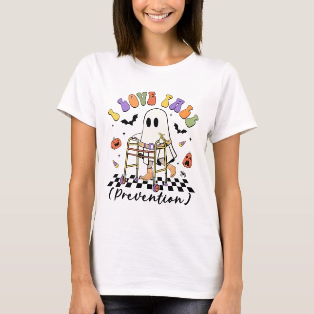 I Liebe Herbstverhütung Erntedank Physikalische Th T-Shirt (Vorderseite)