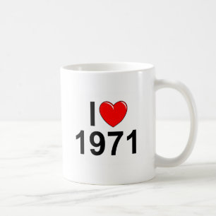 I Liebe (Herz) 1971 Kaffeetasse