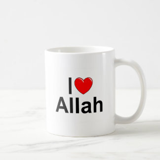 I Liebe (Herz) Allah Kaffeetasse