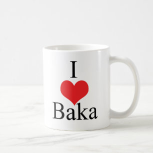 I Liebe (Herz) Baka Kaffeetasse