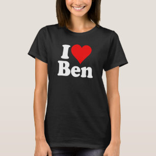I LIEBE HERZ BEN BENJAMIN BENNY T-Shirt