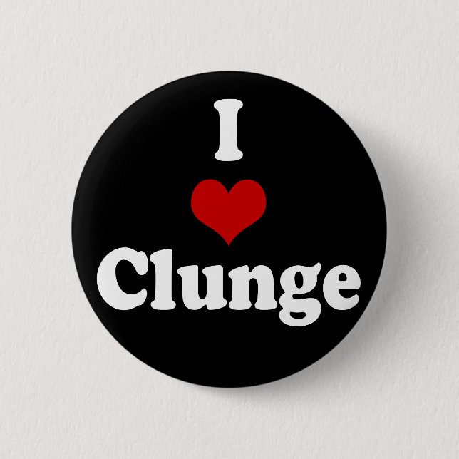 I LIEBE {HERZ} CLUNGE BUTTON (Vorderseite)