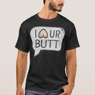 I Liebe (Herz) Ihr Hintern (Funny Spaß) bester Onk T-Shirt