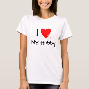 I Liebe (Herz) mein Hubby T-Shirt