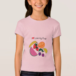I Liebe (Herz) Mein Obst... Niedlich T-Shirt
