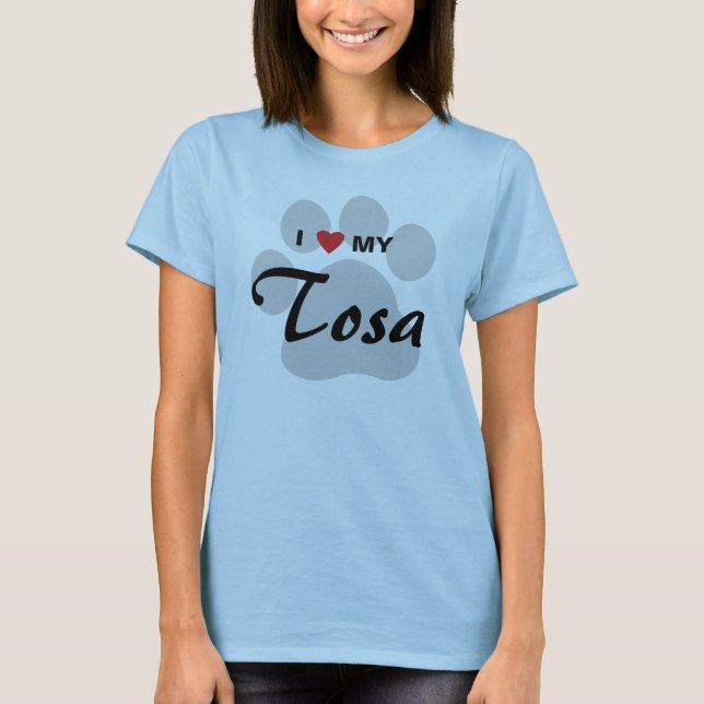 I Liebe (Herz) mein Tosa T-Shirt (Vorderseite)