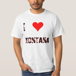 I Liebe (Herz) MONTANA T-Shirt