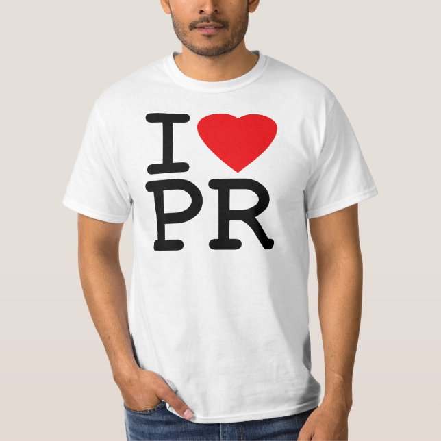 I Liebe-Herz Puerto Rico T-Shirt (Vorderseite)