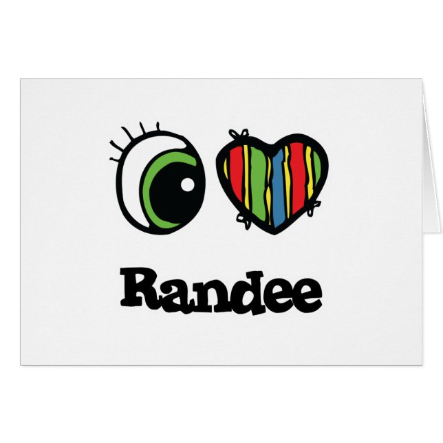 I Liebe (Herz) Rande (Vorderseite (Horizontal))