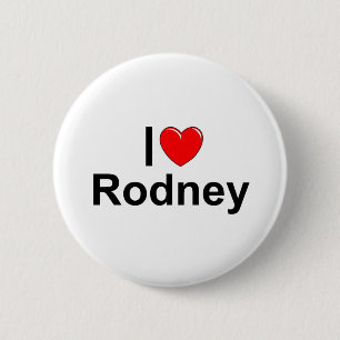 I Liebe (Herz) Rodney Button