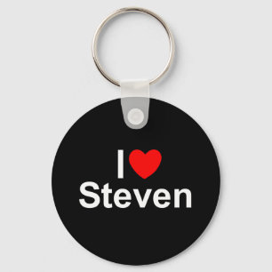 I Liebe (Herz) Steven Schlüsselanhänger