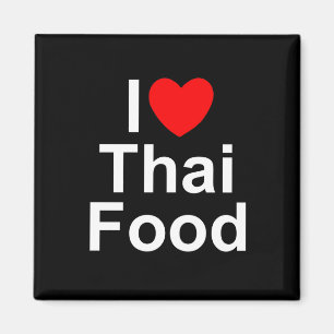 I Liebe (Herz) Thailändische Küche Magnet