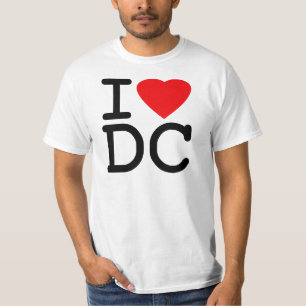 I Liebe-Herz-Washington DC-Bezirk von Kolumbien T-Shirt