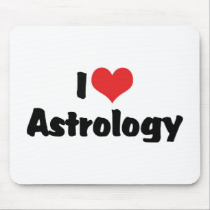 I Liebe Herzastrologie Mousepad