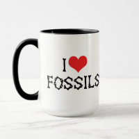 I Liebe Herzfossils - Paläontologie Fossilienjäger