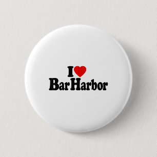 I Liebe Herzhafen Bar Maine _1 Button