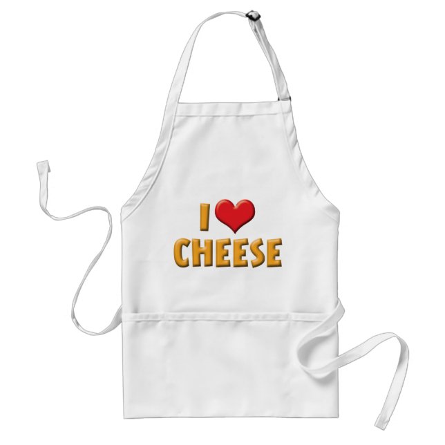 I Liebe Herzkäse - Lover Schürze (Vorne)