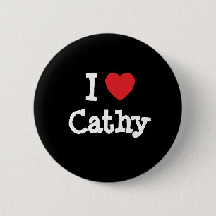 I Liebe Herzklopfen T - Shirt Button