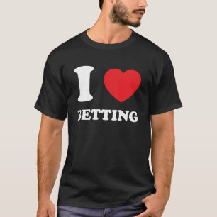 I Liebe Herzwetten und Sportwetten Q T-Shirt
