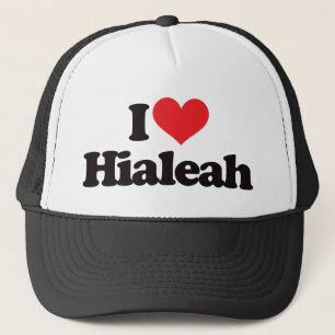 I Liebe Hialeah Truckerkappe