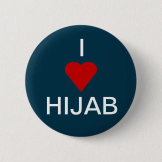 I Liebe Hijab Button