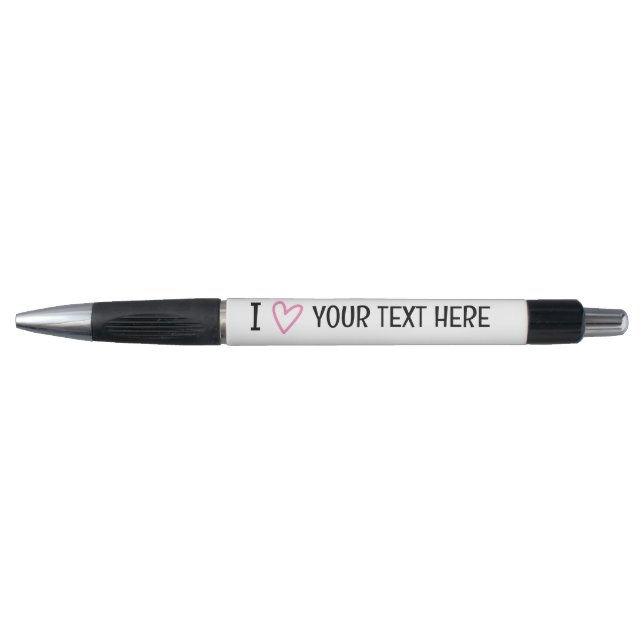 I Liebe Hinzufügen einer eigenen Personalisierten  Kugelschreiber (Vorderseite)