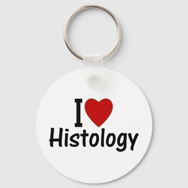 I Liebe Histologie Schlüsselanhänger (Vorderseite)