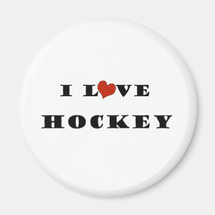 I Liebe-Hockey Magnet