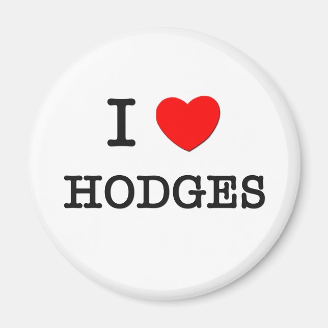 I Liebe Hodges Magnet (Vorne)